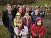 Replacement Cherry Tree Planting (26.1.08). (Photo - Edinburgh Evening News)